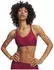 Under Armour Crossback Low Sports Bra (1386424) claret/ox blood