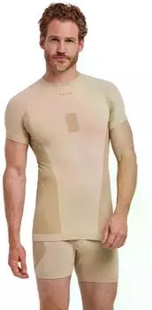 Falke Warm Trend Kurzarm Funktionsshirt (39685) straw