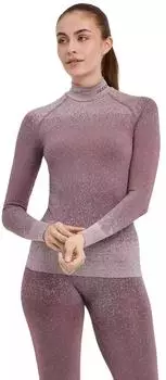 Falke Maximum Warm Trend W L/S SH Langarmshirt (33144) mahogany