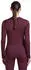 Icebreaker Women's Merino 200 Oasis Langarm-Rundhals Thermooberteile (104375) dk berry