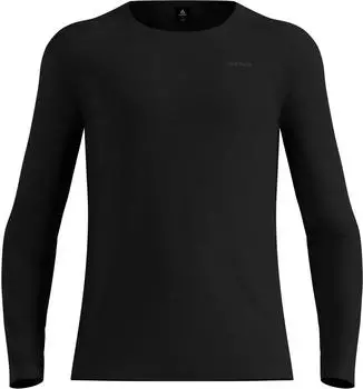 Odlo Merino Fundamentals Langarm-Shirt mit Rundhals (112362) black