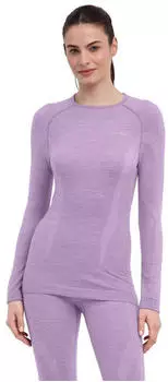 Falke Damen-Langarmshirt Wool-Tech (33311) light lilac