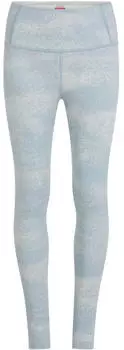 Icebreaker Merino 260 Tech Leggings snow/zinc blue