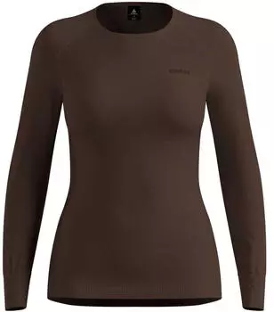 Odlo Women's Active Warm Eco Long-Sleeve Baselayer Top