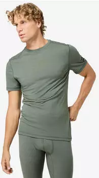 Super Natural Sierra140 Tee Funktionsunterw&auml;sche T-Shirt (SNM019400) eucalyptus