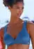 Lascana Sport-BH Bustier ohne Bügel mit Cut-Outs (19080128) blau