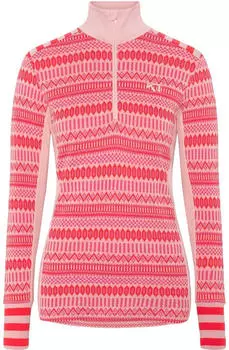 Kari Traa Akle Wool Half Zip Wollpullover (622584) gum