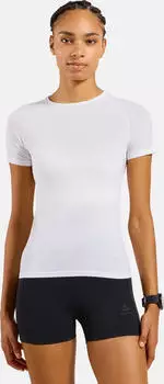 Odlo Performance X-Light Base Layer Funktionsshirt kurzarm wei&szlig; (Damen) (198161-10000)