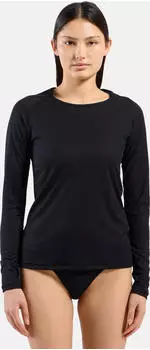 Odlo Active Light Base Layer Funktionsshirt langarm schwarz (Damen) (141241-15000)