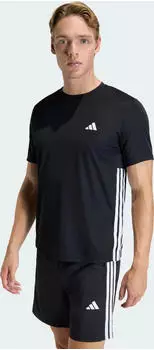 adidas Workout Essentials Base 3-Streifen Funktionsshirt kurzarm schwarz/wei&szlig; (Herren) (KA3452)