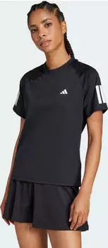 adidas Club Tennis Climacool 3-Streifen Funktionsshirt kurzarm schwarz (Damen) (JN7093)