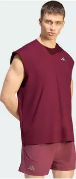 adidas Tennis Climacool+ Oversize Funktionsshirt &auml;rmellos maroon (Herren) (KR9541)