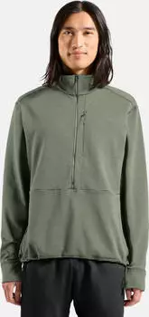 Odlo Essentials Multisport Midlayer Half Zip Funktionsshirt langarm shadow melange (Herren) (542952-11003)