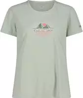 CMP 38T6656-F406-42, CMP Woman T-shirt pistacchio (F406) 42 Damen