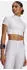 Under Armour HeatGear Cropped Mock Kurzarm Funktionsshirt