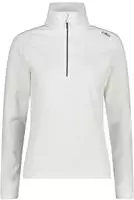 CMP 3G10746-12XH-38, CMP Woman Fleece Fleece Sweat bianco-nero (12XH) 38 Damen