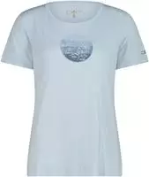 CMP 31T8476-L253-EU 38, CMP Print Damen T-Shirts blau Gr&ouml;&szlig;e S Trekking