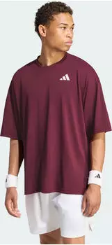 adidas Tennis Climacool+ Pro Funktionsshirt kurzarm maroon (Herren) (KR2410)