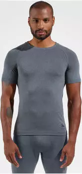 Odlo Performance Light Baselayer Funktionsshirt kurzarm grey melange (Herren) (188792-15700)