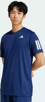 adidas Club Tennis Climacool 3-Streifen Funktionsshirt kurzarm dark blue (Herren) (JN5730)