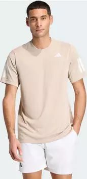 adidas Club Tennis Climacool 3-Streifen Funktionsshirt kurzarm khaki three (Herren) (KS8310)