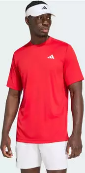 adidas Club Tennis Climacool Funktionsshirt kurzarm better scarlet (Herren) (KS8279)
