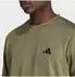 adidas Workout Essentials Base Funktionsshirt kurzarm olive strata (Herren) (KD5461)