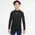 Nike Pro Dri-FIT Funktionsshirt langarm schwarz/weiß (Junior) (FJ6822-010)