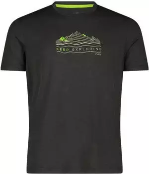 CMP Bambus Jersey Funktionsshirt kurzarm pine (Herren) (38T6457-F963)