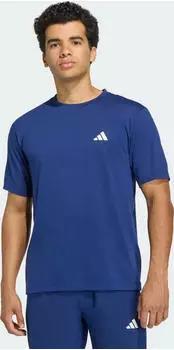 adidas Workout Essentials Feelready Funktionsshirt kurzarm dark blue (Herren) (KD5479)