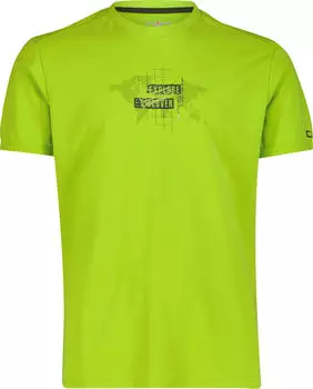CMP Pique Adventure Print Funktionsshirt kurzarm (Herren)