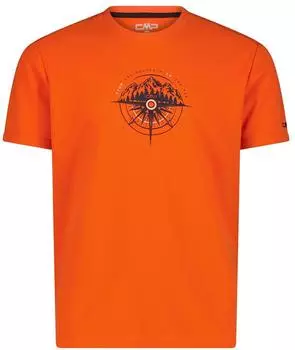CMP Pique Adventure Print Funktionsshirt kurzarm (Herren)