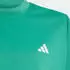 adidas Club Tennis 3-Streifen Funktionsshirt kurzarm semi court green (Junior) (KQ7991)