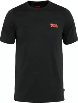 Fj&auml;llr&auml;ven Abisko Wool Logo Funktionsshirt kurzarm schwarz (Herren) (F86977-550)