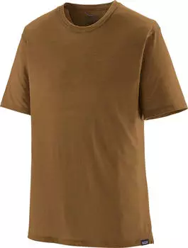 Patagonia Capilene Cool Merino Funktionsshirt kurzarm wolf brown (Herren) (44575-WLFB)