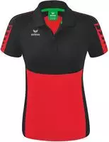 erima 1082254, Erima Six Wings T-Shirt Damen - rot/schwarz - 40