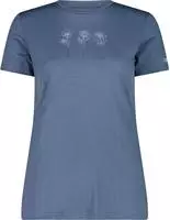 CMP 32T7166-L802-EU 36, CMP Print Damen T-Shirts blau Gr&ouml;&szlig;e XS Trekking