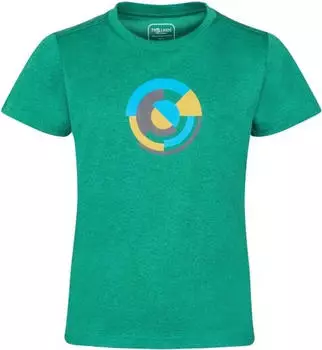 Trollkids Sognefjord Funktionsshirt kurzarm jungle green (Junior) (626-368)