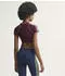 adidas Originals Sport Superstar BH Funktionsshirt kurzarm maroon (Damen) (KW3561)