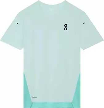 On Performance Funktionsshirt kurzarm flurry/aquamarine (Herren) (1ME10234958)