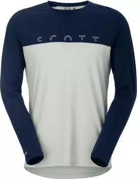 Scott Defined DRI Funktionsshirt langarm dark blue/spray grey (Herren) (424684-8231)