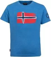 Trollkids 113-117-128, Trollkids - Kid's Oslo T - T-Shirt Gr 128 blau