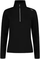 CMP 3G10746-83UH-46, CMP Woman Fleece Fleece Sweat nero-ice (83UH) 46 Damen
