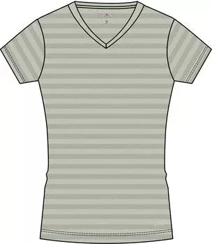 CMP Horizontal Mesh Funktionsshirt kurzarm weiß (Damen)