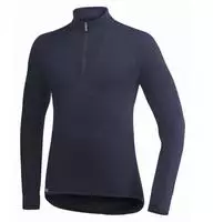 Woolpower 7222.89.70, Woolpower POLO-Hemd 200 - Merino dark navy XL