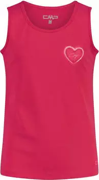 CMP Grafik Funktionsshirt &auml;rmellos magenta (Junior) (38T6375-B807)