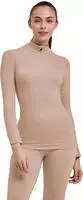 Falke Damen Langarmshirt Wool-tech straw (4700) L