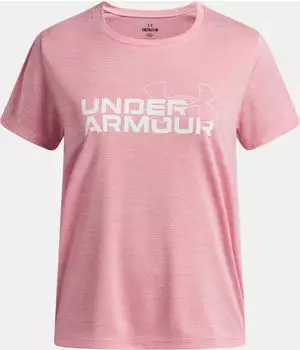 Under Armour Tech Twist Wordmark Logo Funktionsshirt kurzarm (Junior)