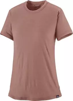 Patagonia Capilene Cool Merino Funktionsshirt kurzarm moonrise taupe (Damen) (44580-MRTA)