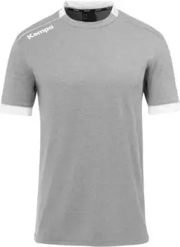 Kempa Player Trikot Funktionsshirt kurzarm dark grey melange/white (Junior) (200362010)